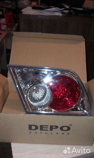 Для мазда 6 фонарь заднего хода на крышку багажник
