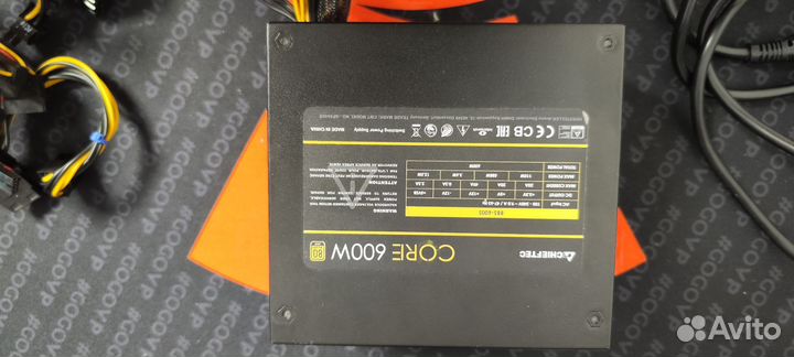 Блок питания chieftec core 600w bbs-600s gold