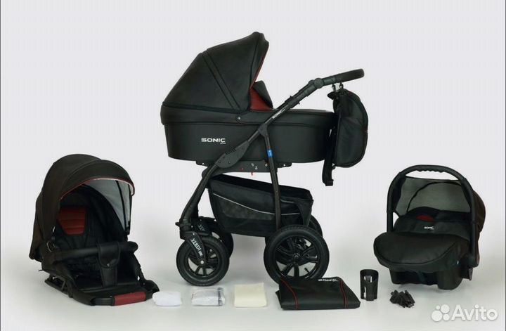 Коляска verdi sonic plus 3 в 1