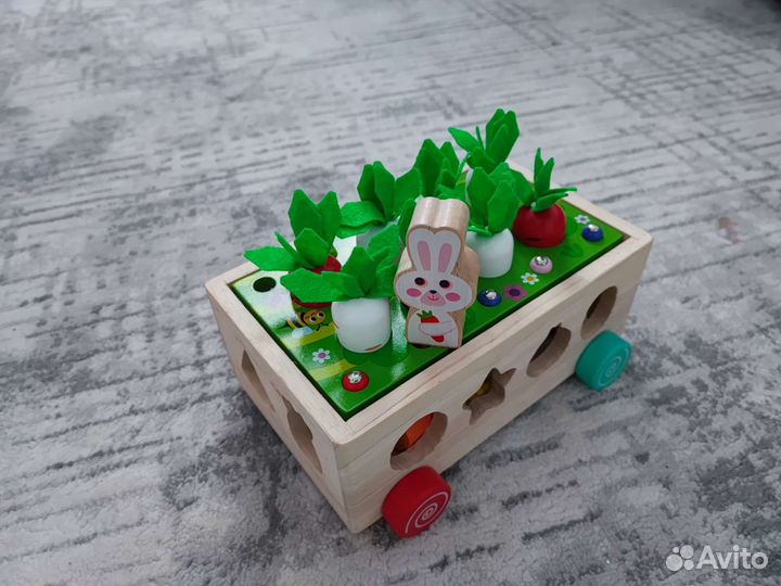 Развивающие деревянные игрушки