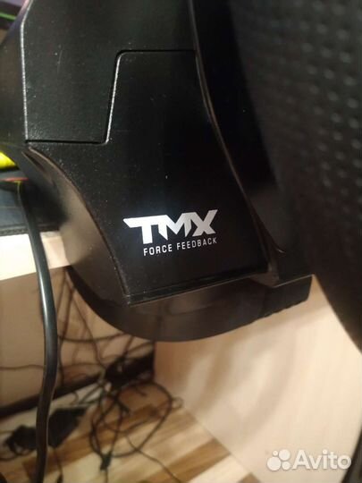 Игровой руль с педалями для пк