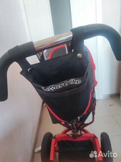 Трехколесный велосипед коляска