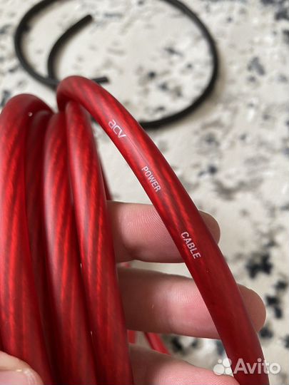 Силовой кабель 4GA, от ACV