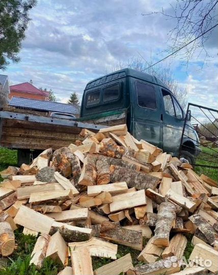 Дрова колотые
