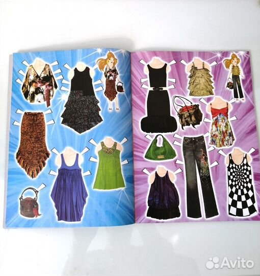 Бумажная кукла Flora Winx в Модном салоне