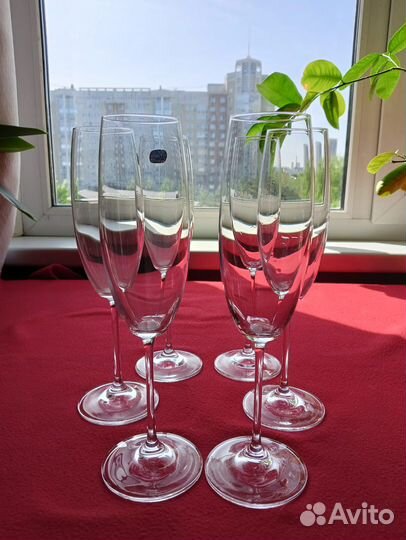 Фужеры. Бокалы богемия набор 6шт