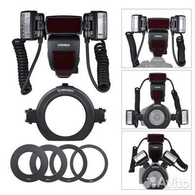 Фотовспышка Yongnuo YN-24EX Macro TTL для Canon