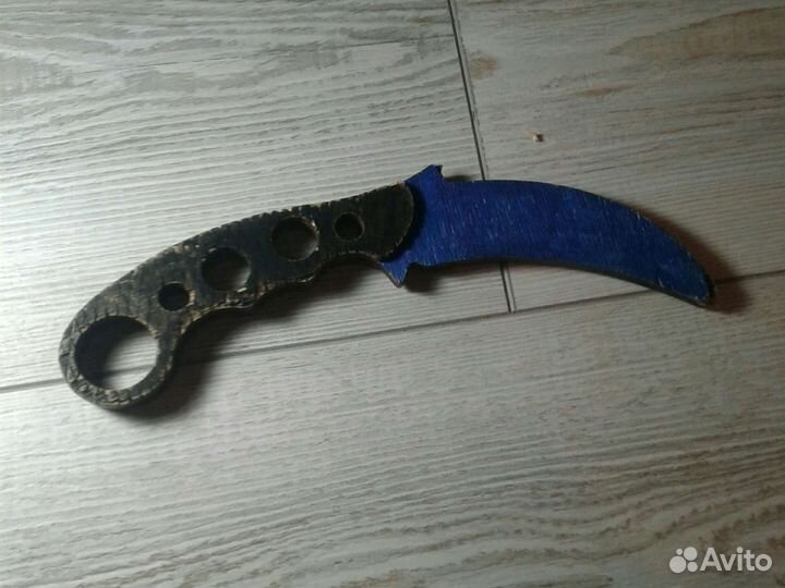 Деревянный нож керамбит