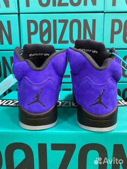 Nike Air Jordan 5 retro Alternate Grape Оригинал