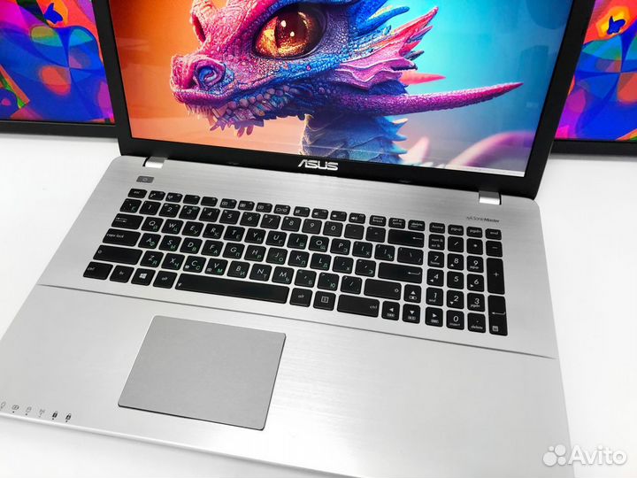 Ноутбук Asus i5/i7 с диагональю экрана 17.3