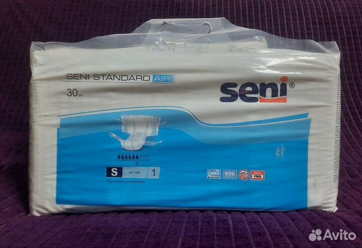 Памперсы Seni размер S