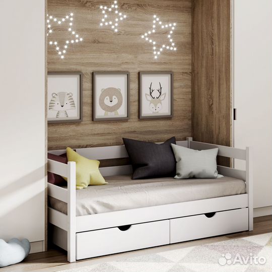 Детская кровать от 3 лет новая