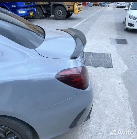 Спойлер на багажник mercedes w 205