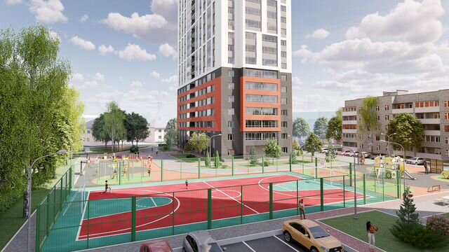 2-к. квартира, 55,4 м², 24/26 эт.