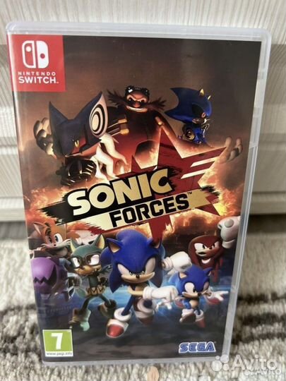 Sonic forces nintendo switch игра оригинал