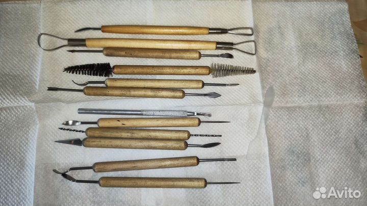 Набор инструментов для лепки и скульптуры бу