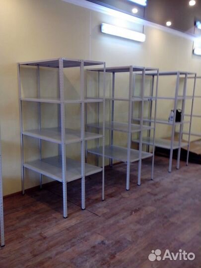 Стеллажи Металлический для дома/кладовой/бытовки