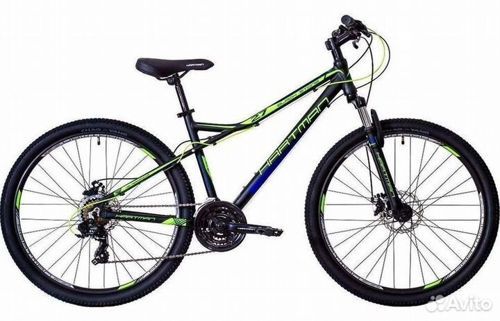 Немецкий Велосипед Hartman Black Stone Pro Disc 27