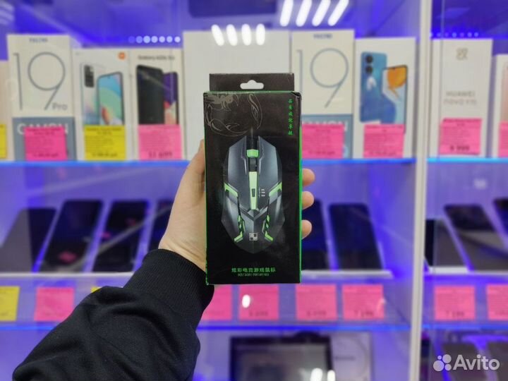 Мышь проводная T&N “game space GM-V1BG”