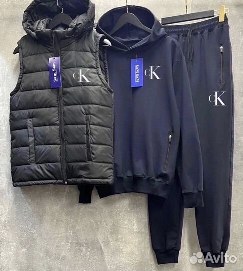 Спортивный костюм Calvin Klein + жилетка