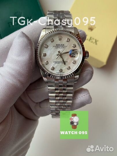 Женские часы Rolex DateJust 36mm (арт 9815)