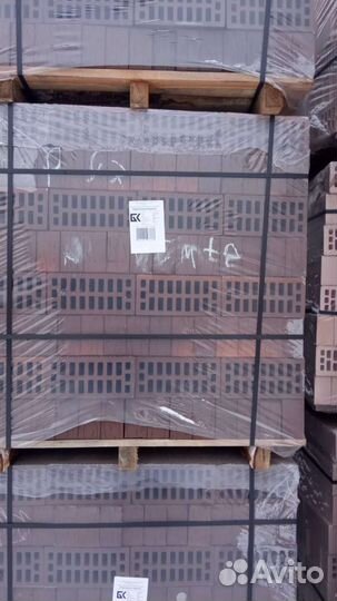 Кирпич керамический рядовой 250х120х65 Коричневый