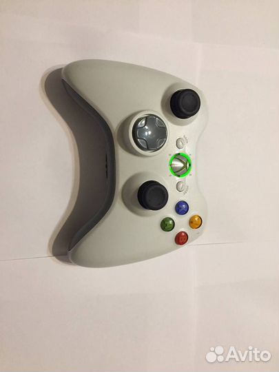 Xbox 360 Gamepad оригинал + провод + аккумулятор