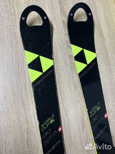 Горные лыжи 130 см Fischer RC4 World Cup SL детски