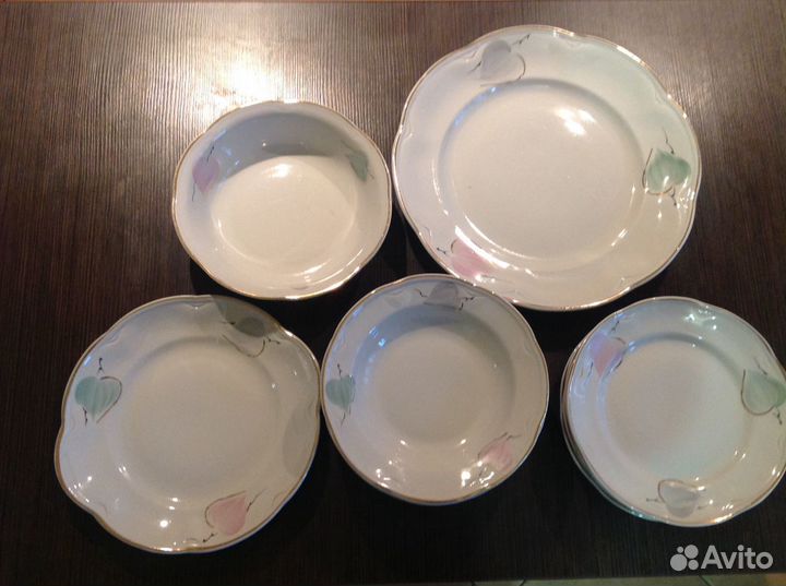 Столовый сервиз новый фарфор винтаж