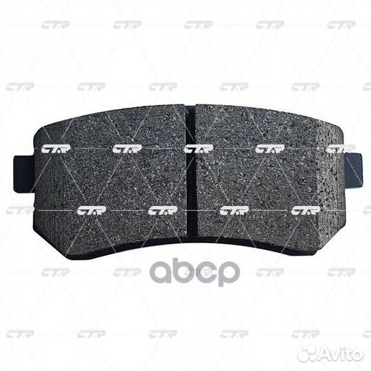 Колодки тормозные дисковые зад CTR 1989