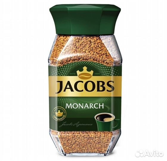 Растворимый кофе Jacobs Monarch 190 г