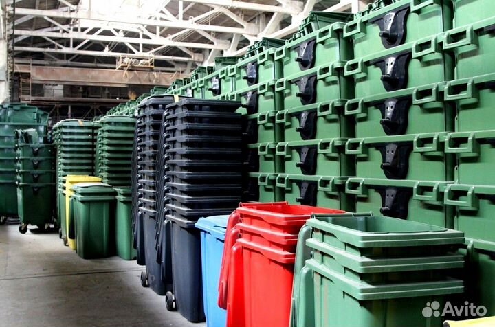 Пластиковый контейнер 1100л. Арт. 7560