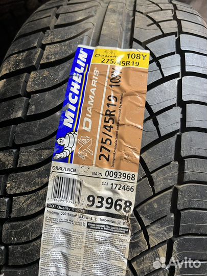 Michelin 4x4 Diamaris 275/45 R19