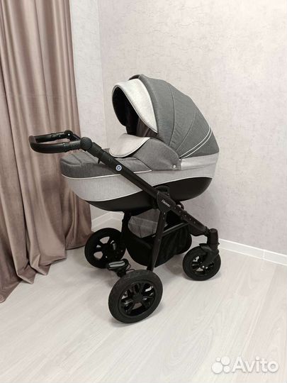 Коляска Adamex Neonex + автолюлька Happy Baby