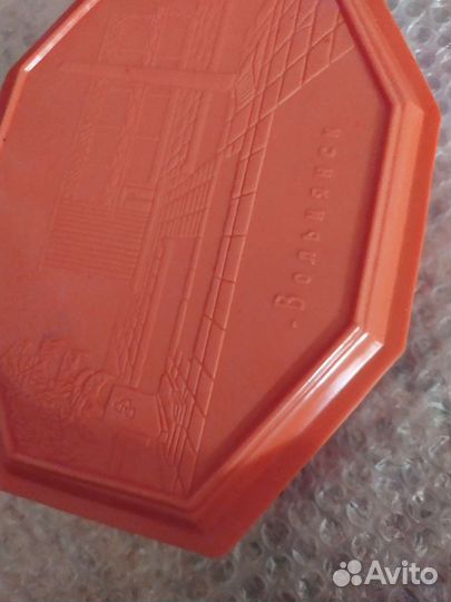 Шкатулка советская пластиковая СССР