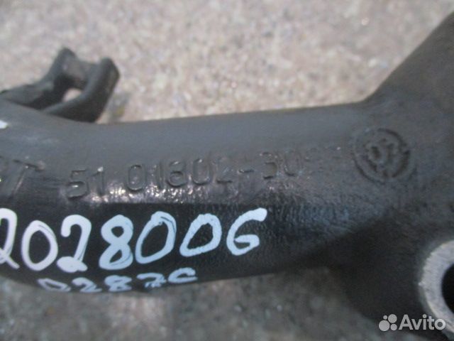 Патрубок системы охлаждения MAN 51018023053