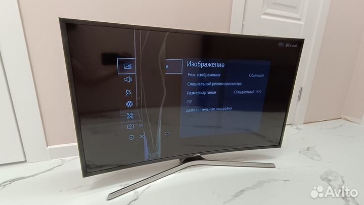 Телевизор samsung 40 дюймов изогнутый экран