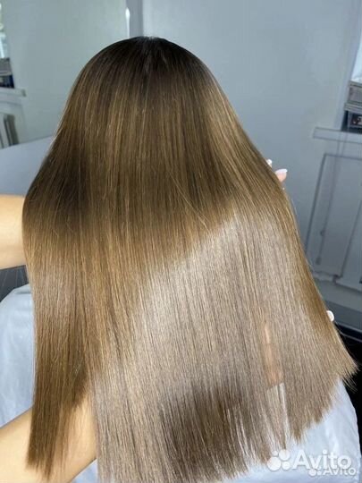 Обучение на кератин ботокс волос