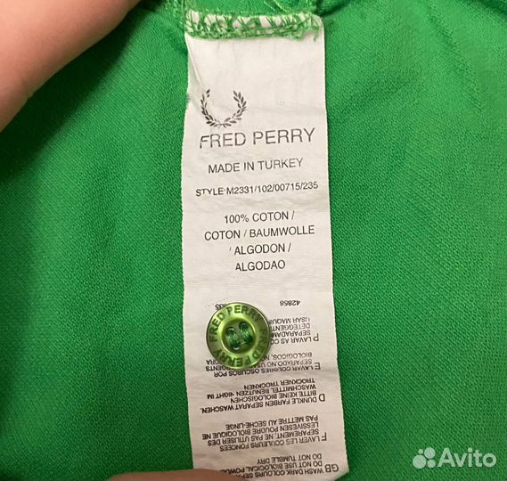 Поло fred perry