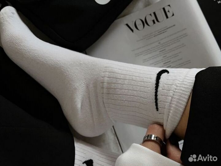 Носки nike высокие