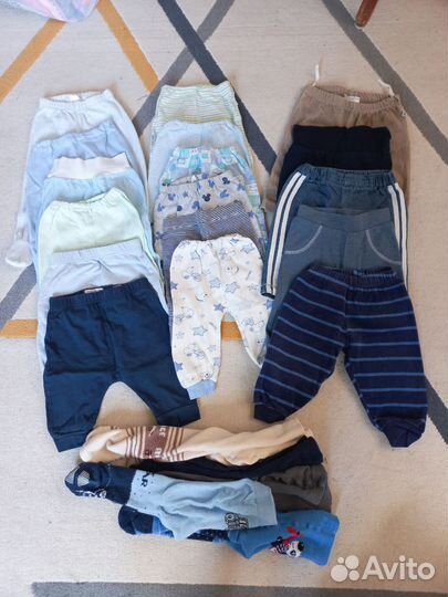 Одежда на мальчика пакетом от рождения до года