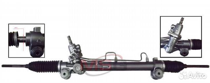 Рулевая рейка тойота камри 2006- V40 V45
