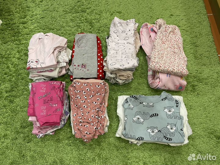 Детские вещи пакетом для девочек 68 74