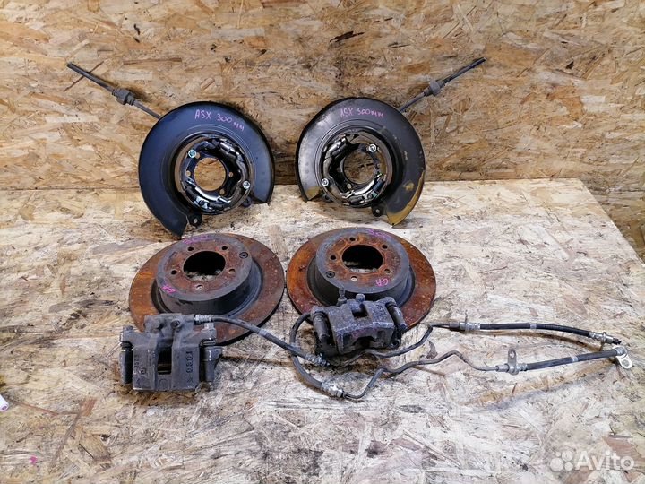 Тормоза задние 300 мм Mitsubishi Lancer 10 ASX