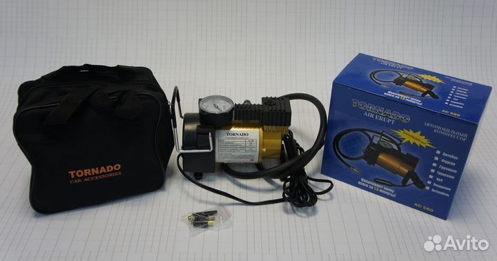 Компрессор tornado AC 580 металлический поршень