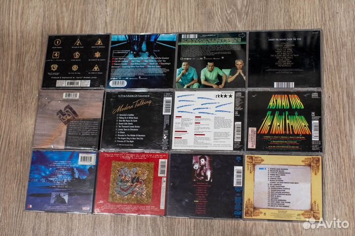 CD фирменные Modern Talking, Enigma, Yello, Snap