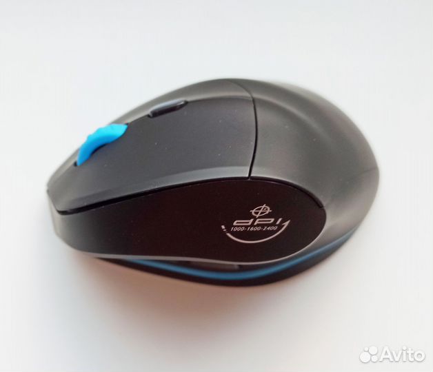 Беспроводная вертикальная мышь оптическая новая