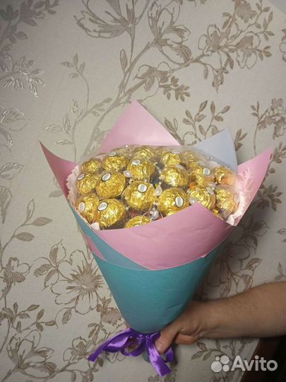 Букеты из конфет