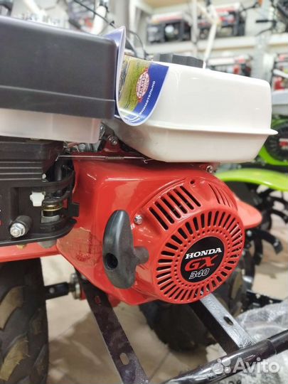 Мотоблок honda GX340 PRO 13 HP + плуг+фрезы