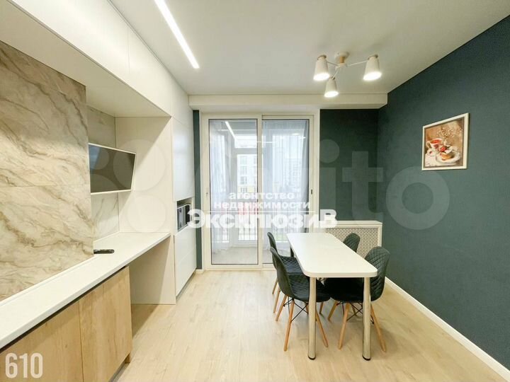 1-к. квартира, 45,6 м², 2/5 эт.